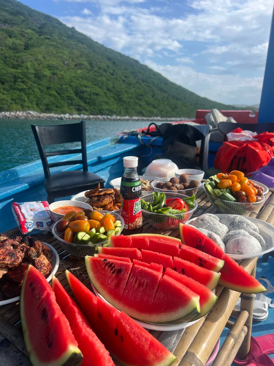 BBQ на палубе