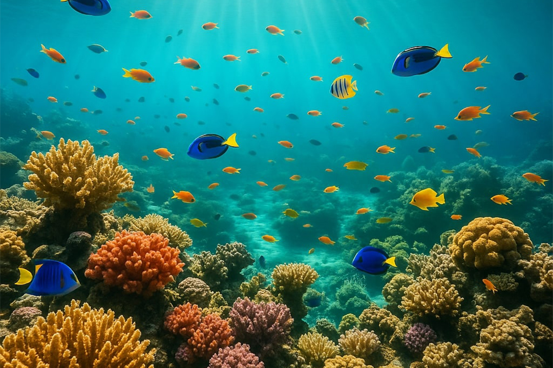 Снорклинг у рифа